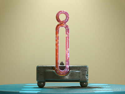 Diverse Letter I 3d 3d artist 3d font 3d lettering 3d type 3dtype art direction c4d digital art diverse dotted type experimental type goodtype gore std redshift3d render rounded type type typedesign typography