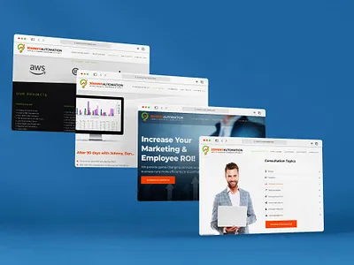 Johnny Automation website design business software ux web development website design