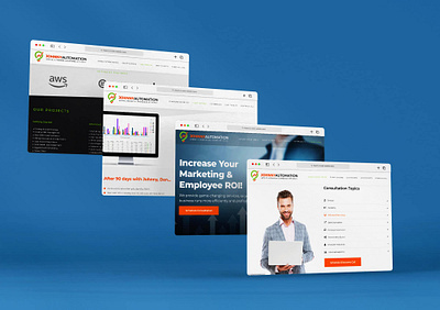 Johnny Automation website design business software ux web development website design