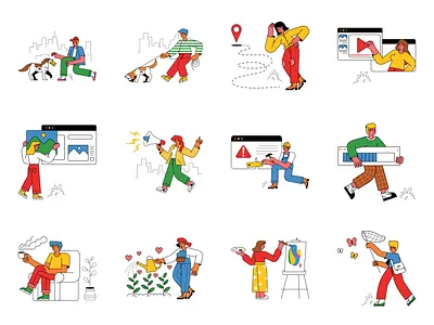 Zanzi Free illustrations adobe illustrator adobe photoshop adobe xd design figma graphicdesign icon illustration logo sketch uiux vector