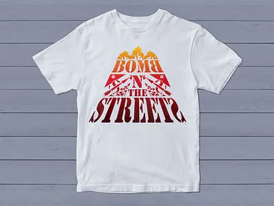 Typography for Streetwear T-Shirt Design. apperal branding clothing design graphic design hip hop illustration logo logo vector streetwear t shirt t shirts typography