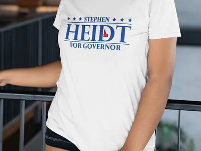 Stephen Heidt For Governor Shirts