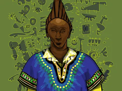 Mr. Osanyin graphic design illustration