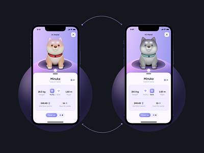 AREA — city guide app & UI kit 3d app application ar city guide mascot mobile personalization ui ux