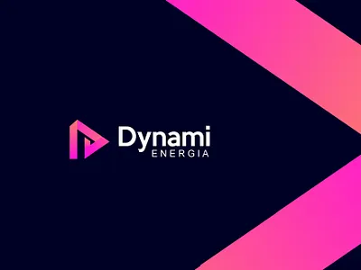 Dynami Egergia energy logo graphic design iconic logo logo logo design minimalist logo modern logo power logo