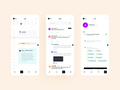 Frostbite Studio accessibledesign branding casestudy design digitalsolution illustration landingpage mentalhealthapp minimal minimaldesign modernui planner progressapp simple ui ux web design webdesign website whiteui