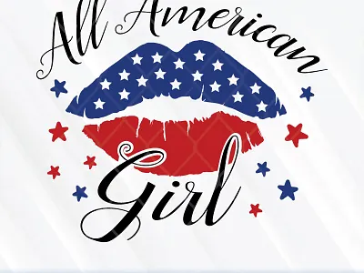 All American Girl design graphic design illustration