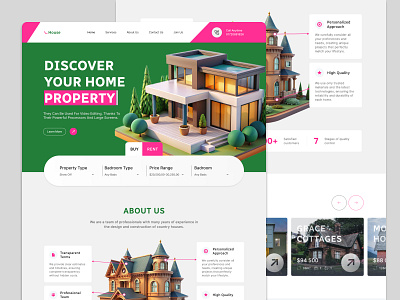 Modern Real Estate Website Design