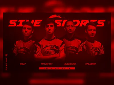 SIUE Esports Social Media Post artwork call of duty cod college college esports drcrack esports siue team