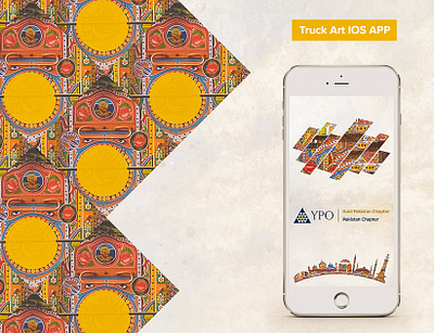 Truck Art Mobile App design graphic design illustration ios app logo mobileapp photoshop truckart ui uiux webdesign