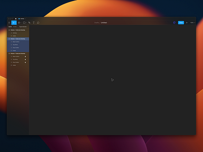 Figma With Native MacOS Blur app blur figma macos native ui