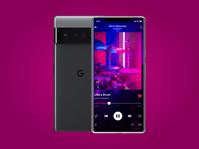 Music Player | Daily Design Challenge app controls dailyui mobile music music player player settings ui