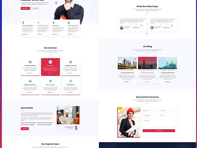 Dream IT Home page animation branding graphic design logo motion graphics ui