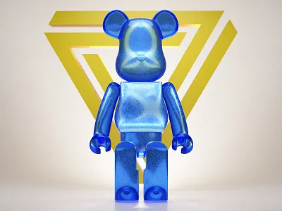 BEARBRICK SOLVVE 3d bearbrick blender nft