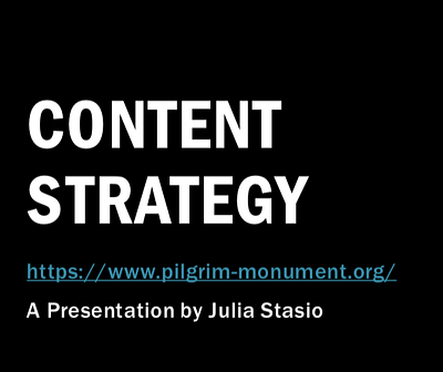 UX Design Portfolio - Content Strategy Presentation content strategy ux ux design