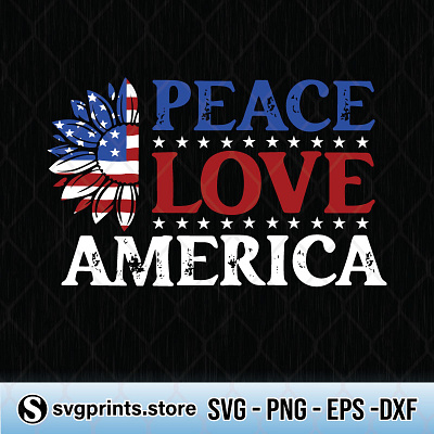 Peace Love America america american peace love