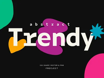 Free Download 15 Abstract Shape Trendy Design Element abstract design illustration shape trendy wallpaper
