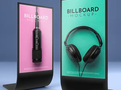 Free billboard Mockup PSD Download adobe illustrator adobe photoshop adobe xd design figma graphicdesign illustration logo sketch uiux