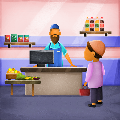 storekeeper illustration