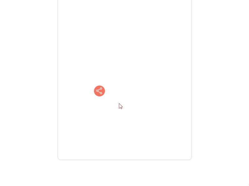 Daily UI 010 - Social Share animation app daily daily ui 01 dailyui dailyuichallenge design social share ui