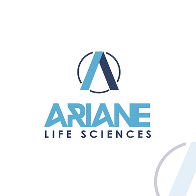 Ariane Life Sciences Logo Design advert branding design graphic design graphicdesign illustration leaflet design logo logodesign vector