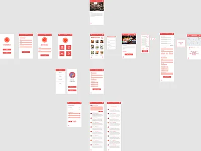 Omakase Menu and Delivery App app design ux