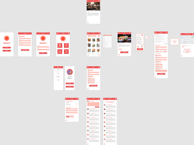 Omakase Menu and Delivery App app design ux