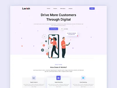 UIUX Design - Digital agency website landing page Design agency brand guidline branding creative design design digital agency graphic design landing page design landingpage typography ui ui design uiux design website design
