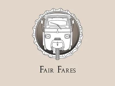 Fair Fares design digitalart graphic design illustration logo logodesign procreate