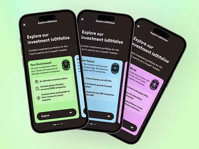 loOt Fintech app design app design mobile ui ux