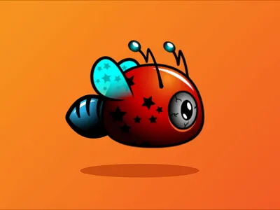 Star Bug Game Asset Sprites android game design free 2d game asset game game asset game character gamedev sidescroller sprite sheet