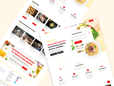 love eat food delivery landing page burger chef app delivery app eat eating food food and drink food app food delivery food delivery app food delivery services food dlivery landing page food order landingpage pizza app recipe app restauraunt app uiux web design website