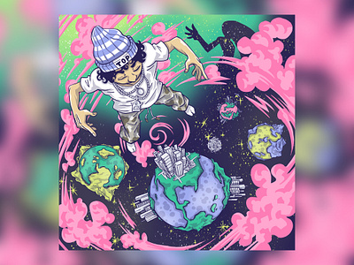 To The Top comics cover art design illustration music