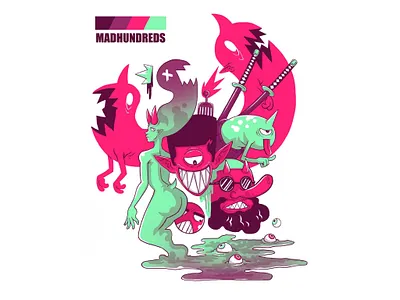 MAD X SOUL comics design illustration