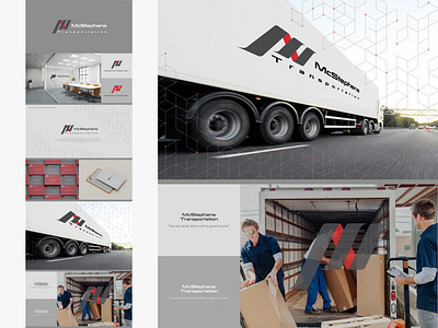 Mc.Delivery service III branding delivery service design graphic design logo