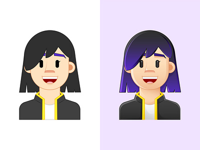 Cool Girl. 🕶 adobe character characterdesign design illustration illustrator vector vector illustration