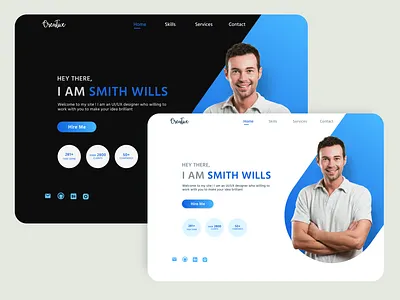 Personal Portfolio Site design graphic design personal site personal web ui portfolio portfolio ui portfolio web portfolio web ui ui web web design web site ui