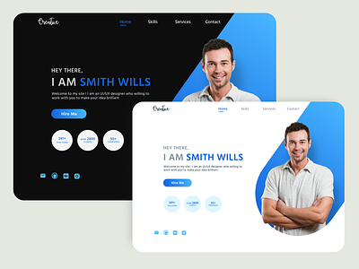 Personal Portfolio Site design graphic design personal site personal web ui portfolio portfolio ui portfolio web portfolio web ui ui web web design web site ui