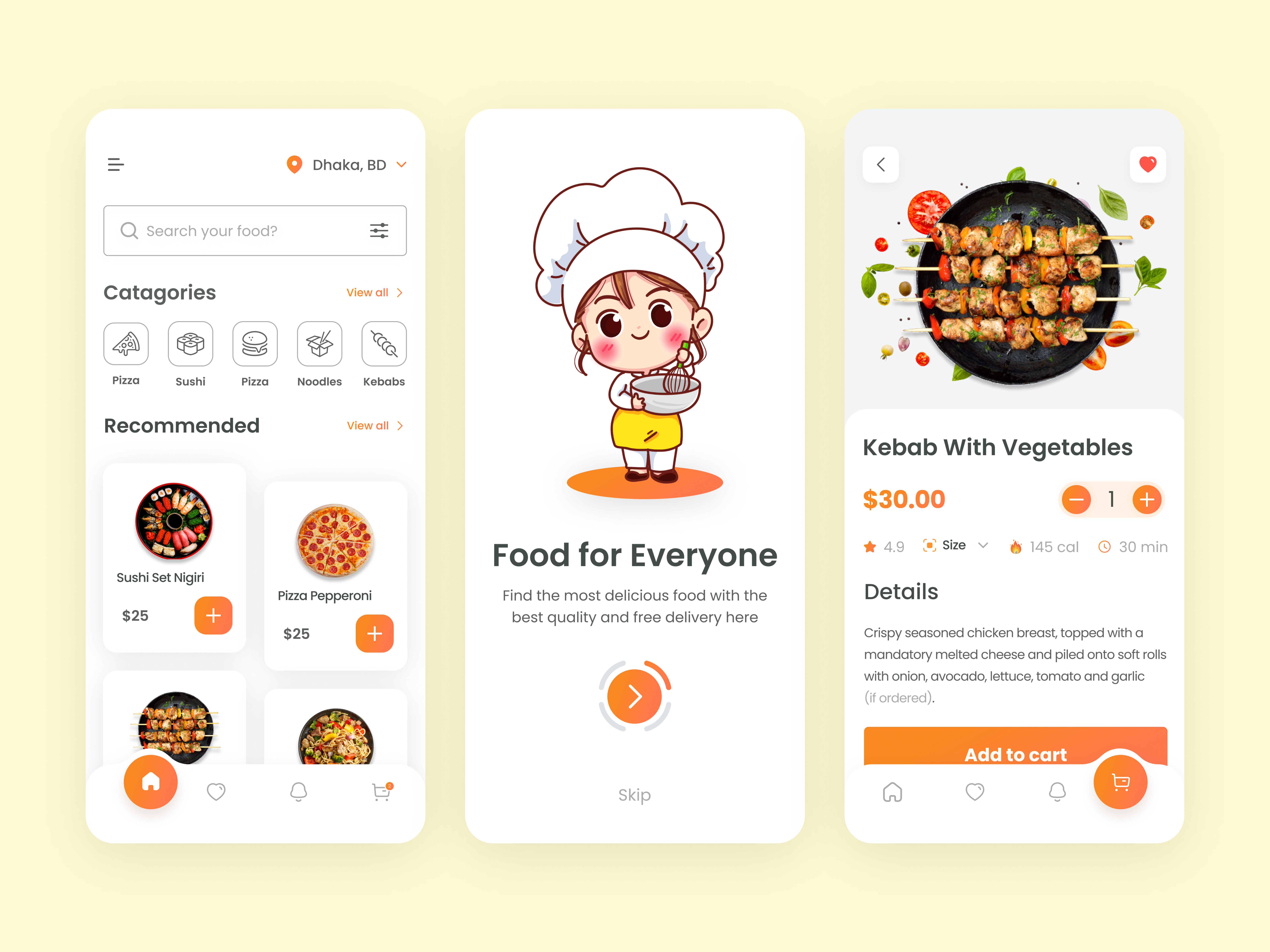 Example of Restaurant Website Design & Development