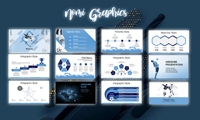 Soccer Presentation app branding design graphic design illustration logo typography ui vector