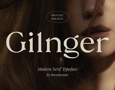 Gilnger – Modern Serif Typeface brand identity branding calligraphy display font font free font ligature logo logotype modern font serif serif font social media type design typeface typography