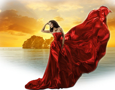 Photo manipulation banner design fashion p graphic design illustration post post ads