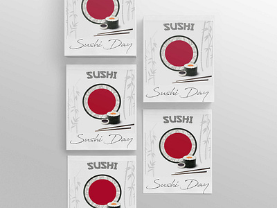 🍣 International Sushi Day — Projet — 2022 design graphic design illustration illustrator japan japanesefood sushi