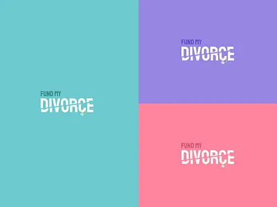 Divorce logo blue branding dark design divorce esign flat design graphic design illustration logo modern ui website