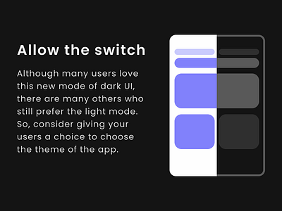 Dark UI compairing dark content creativity dark design dark theme dark ui darkmode figma figma designs light theme mode ui