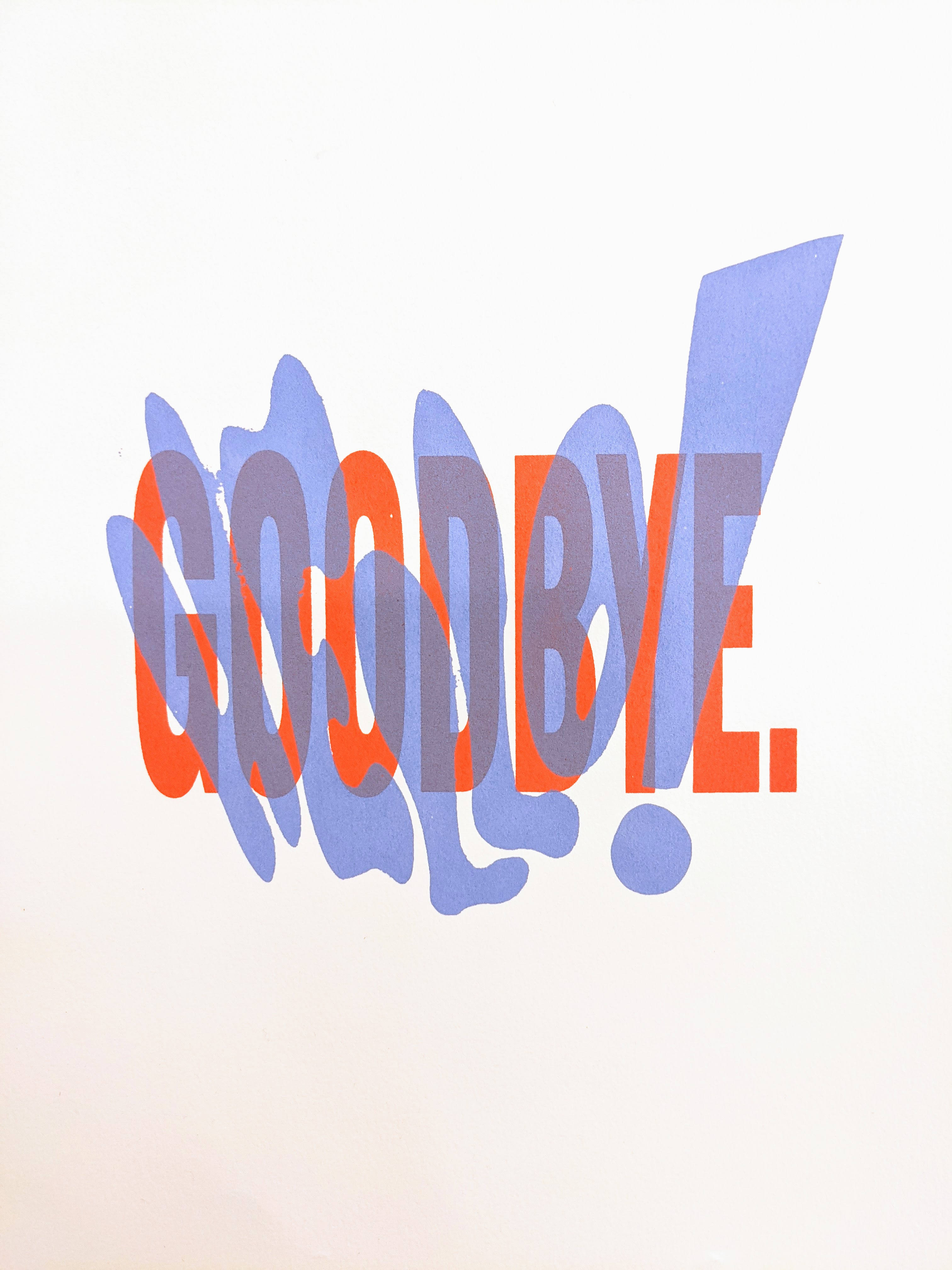 Example of Hello and Goodbye