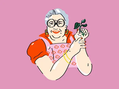 Portrait Illustration cartoon portrait food label packaging design packaging illustration portrait portrait illustration product illustration