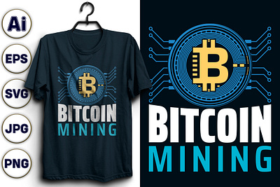 BITCOIN MINING T-SHIRT DESIGN addbitcon atshirt baseballforlife bitcon bundilbitcon cectorbitcon combitcon designbitcon logo miningbitcon pngbitcon retrobitcon sellbitcon stylishbitcon svgbitcon tshirtbitcon vew vintagebitcon