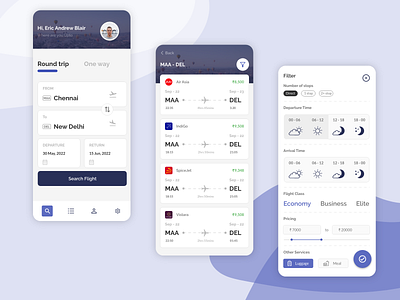 Flight Booking Mobile App UI Design appdesign crazee adil design flightbooking mobile mobileapp mohamed adil ticketbooking travel ui uidesign ux