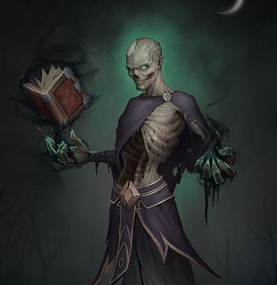 Vecna character character design colorful art design fantasyart illustration photoshop